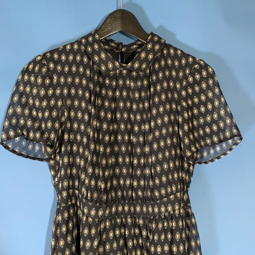 Vintage Style Blue Dress